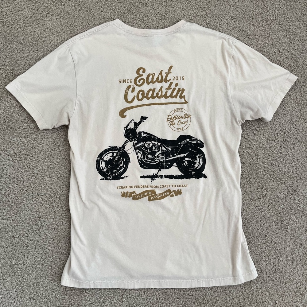 East Coastin Motorcycle T Shirt